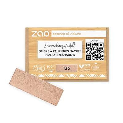 Organic Pearly Eyeshadow Refill / Βιολογική Περλέ Σκιά Ματιών Ανταλλακτικό - 1.3g