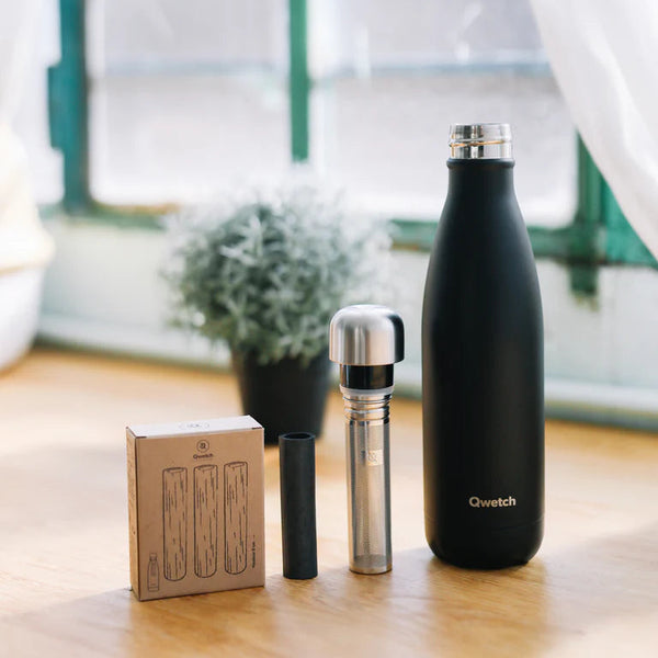 Bamboo charcoal for infuser cap / Ξυλάνθρακας μπαμπού