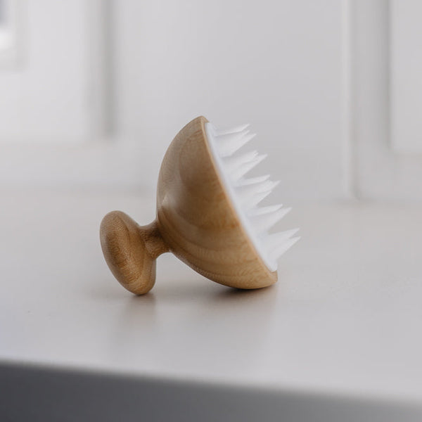 Bamboo scalp massager / Μασάζ τριχωτού από μπαμπού