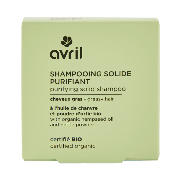 Purifying solid shampoo for oily hair / Στερεό σαμπουάν για βαθύ καθαρισμό, για λιπαρά μαλλιά