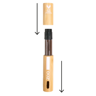 Zao Organic Mascara Daring Volume - Refillable / Βιολογική Μάσκαρα για τολμηρό όγκο - Ξαναγεμιζόμενη