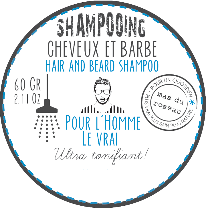 Solid hair and beard shampoo / Στερεό σαμπουάν για μαλλιά και γένια