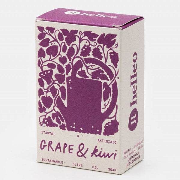 Grape & Kiwi Soap / Σαπούνι με σταφύλι & ακτινίδιο