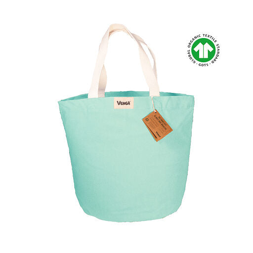 Handbag Venga from Organic Cotton - Τσάντα με χερούλια από οργανικό βαμβάκι