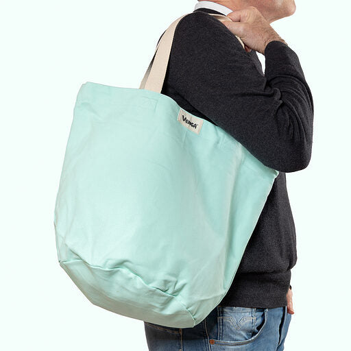 Handbag Venga from Organic Cotton - Τσάντα με χερούλια από οργανικό βαμβάκι