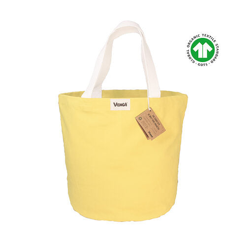 Handbag Venga from Organic Cotton - Τσάντα με χερούλια από οργανικό βαμβάκι