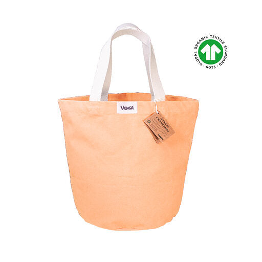 Handbag Venga from Organic Cotton - Τσάντα με χερούλια από οργανικό βαμβάκι