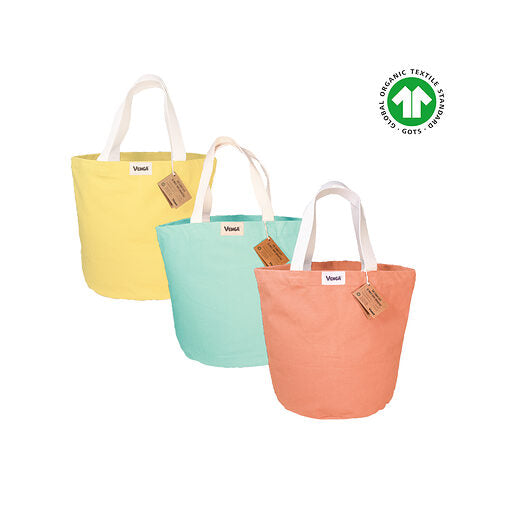 Handbag Venga from Organic Cotton - Τσάντα με χερούλια από οργανικό βαμβάκι
