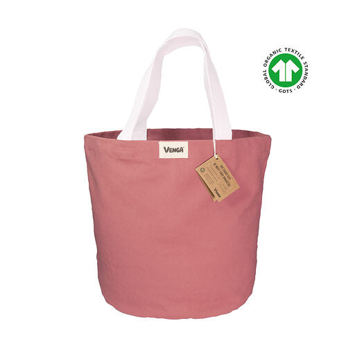 Handbag Venga from Organic Cotton - Τσάντα με χερούλια από οργανικό βαμβάκι
