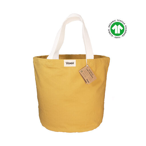 Handbag Venga from Organic Cotton - Τσάντα με χερούλια από οργανικό βαμβάκι