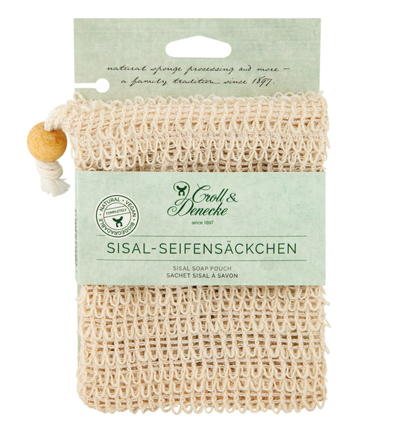 Sisal soap bag - Croll & Denecke / Τσαντάκι σιζάλ για σαπούνι