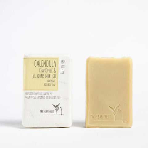Natural soap with Calendula / Φυσικό σαπούνι με Καλέντουλα