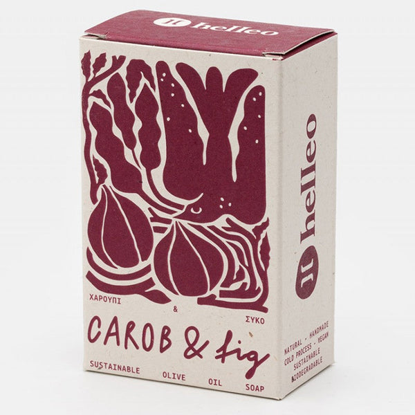 Carob and Fig Soap / Σαπούνι με χαρούπι και σύκο