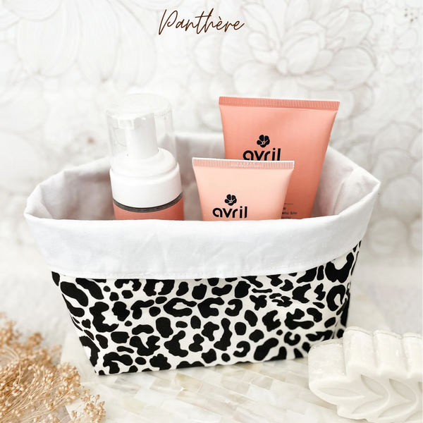 Large Fabric Basket / Υφασμάτινο καλάθι αποθήκευσης σε μεγάλο μέγεθος