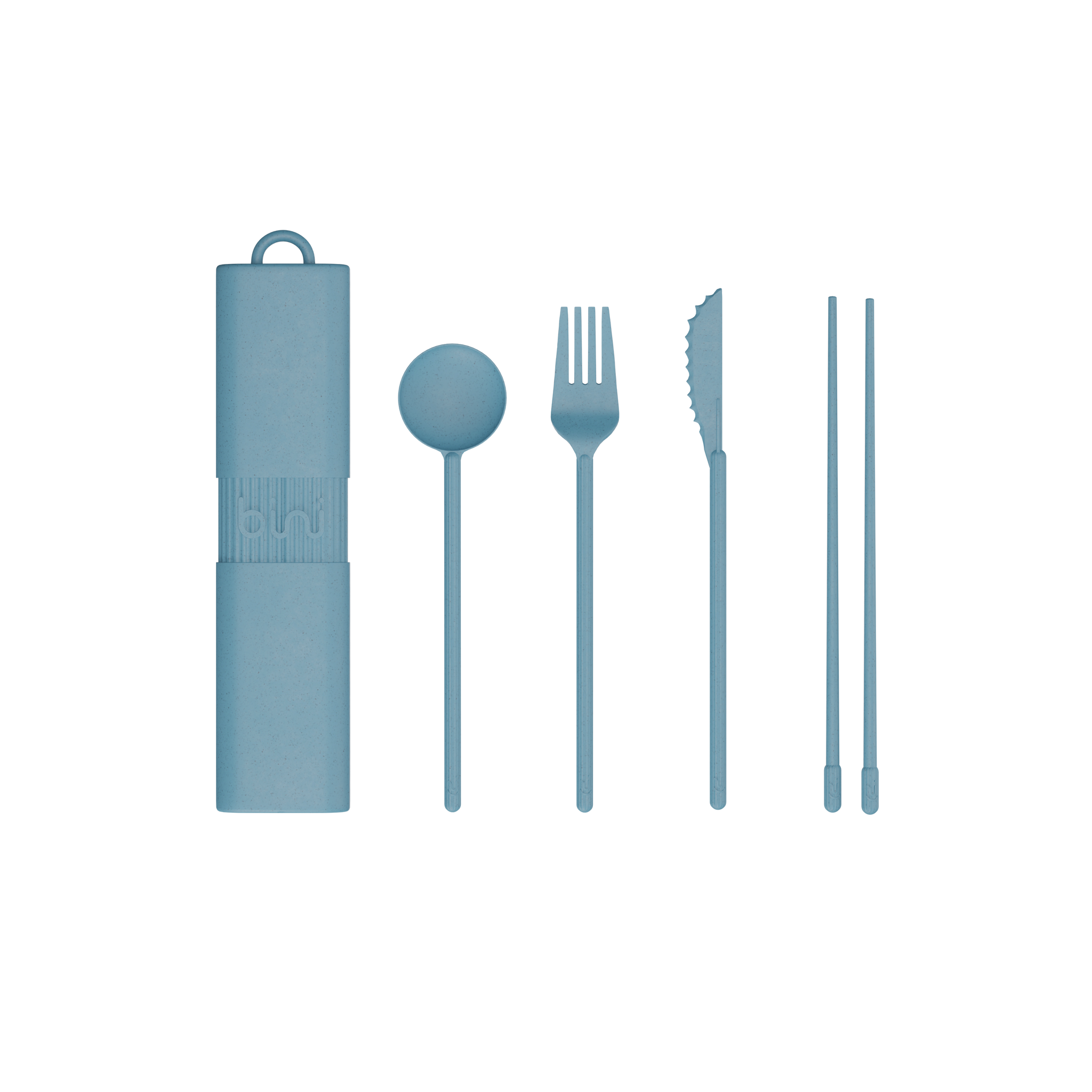 BINI Cutlery KIT - BLUE -  ΣΕΤ μαχαιροπήρουνων BINI - Μπλε