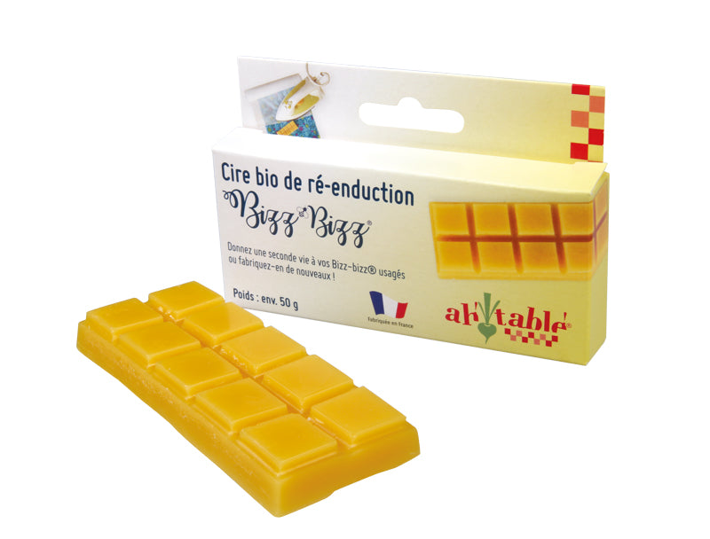Beeswax Wraps organic re-coating wax / βιολογικό κερί επαναβαφής για κερομάντηλα - 50gr