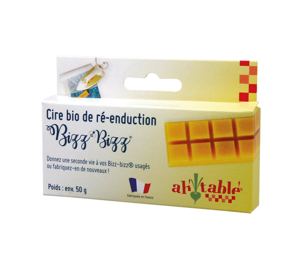 Beeswax Wraps organic re-coating wax / βιολογικό κερί επαναβαφής για κερομάντηλα - 50gr