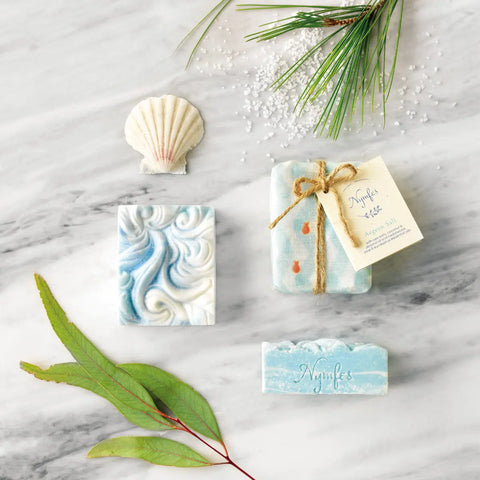 Aegean Salt Soap / Σαπούνι απολέπισης με αλάτι 100gr