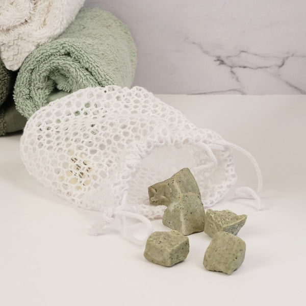 Anti-waste soap bag - Lamazuna / Σακούλα σαπουνιού και απολέπιση