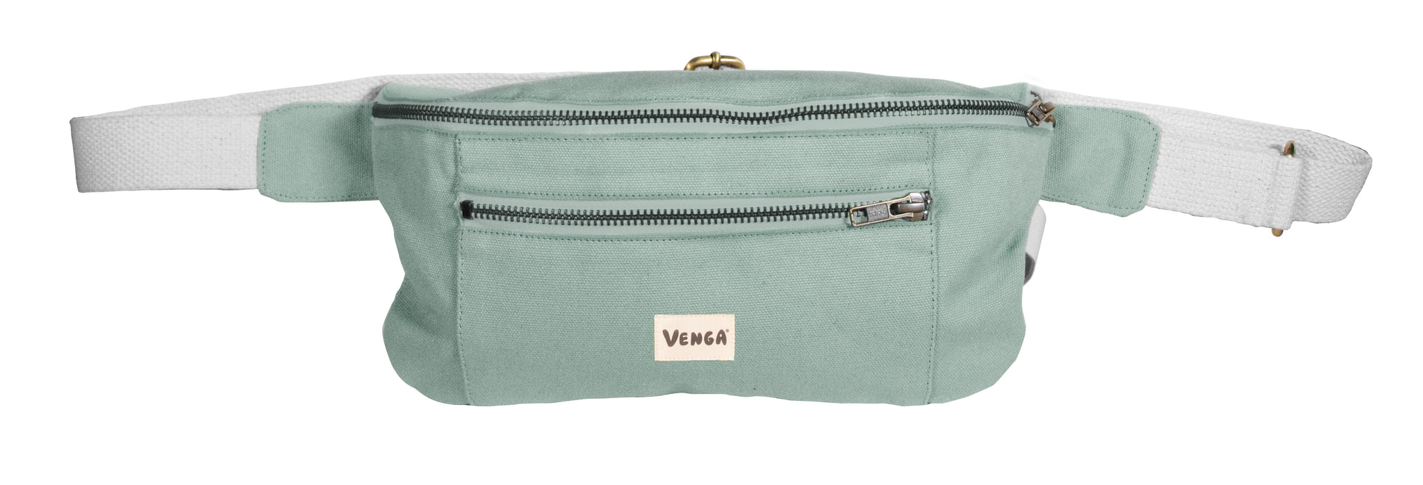 Banana Venga from Organic Cotton - Τσάντα μπανάνα από οργανικό βαμβάκι - Azure Blue