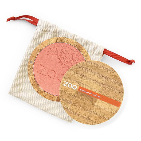 Zao Organic Compact Blush - Refillable / Βιολογικό Ρουζ - Επαναγεμιζόμενο