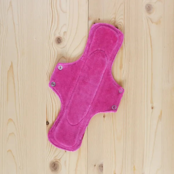 Reusable Period Pad XL / Bamboo Velvet - Επαναχρησιμοποιήσιμο σερβιέτα υφασμάτινη XLarge / βελουτέ μπαμπού
