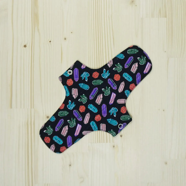 Reusable Period Pad made of organic cotton -L / Yφασμάτινη σερβιέτα περιόδου από βιολογικό βαμβάκι- L
