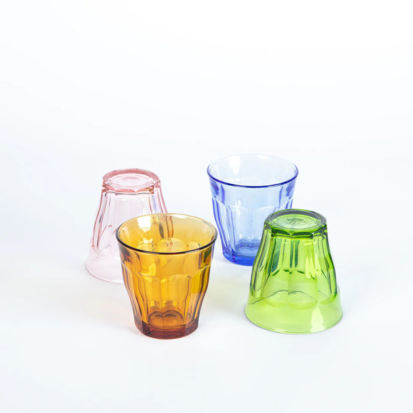 Le Picardie - Assorted 4 Colors Glasses - 25cl / Le Picardie - Ποτήρια Σε 4 Χρώματα - 25cl
