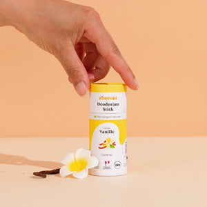 Solid Vanille Deodorant for Sensitive Skin / Στερεό αποσμητικό βανίλια για ευαίσθητο δέρμα