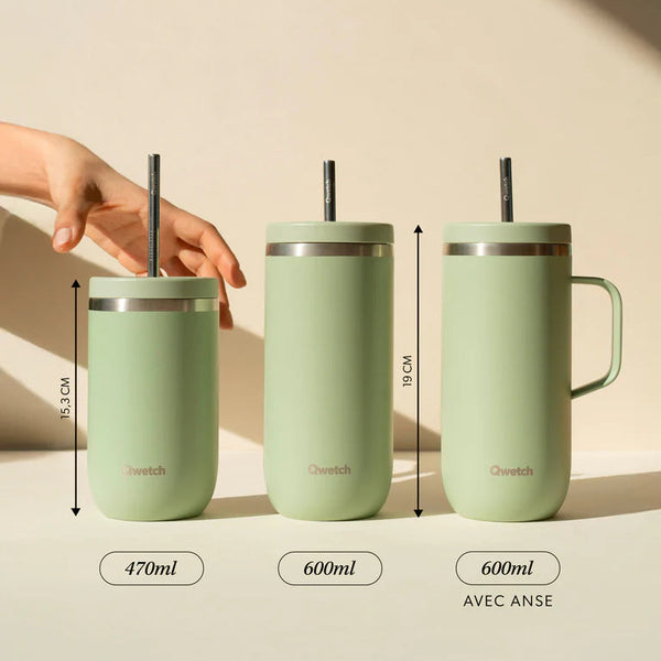Insulated Cold Cup / Cold Θερμός από ανοξείδωτο ατσάλι (470 ml) - Sand