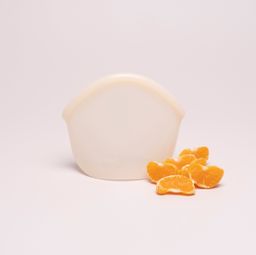 Reusable Hugger Bag in Silicone / Επαναχρησιμοποιήσιμη Σακούλα σιλικόνης - Champagne Frost 400ml