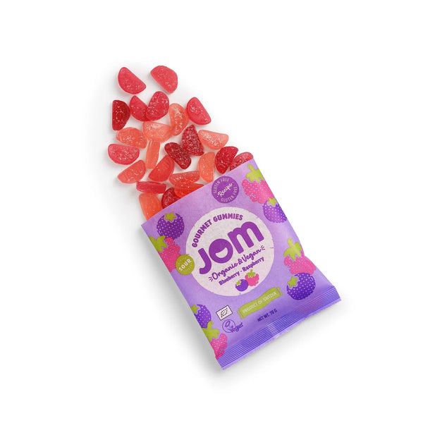 Gourmet gummies - Sour Blueberry & Raspberry 70g / Gourmet ζελεδάκια - Ξινό μύρτιλο και σμέουρο 70γρ
