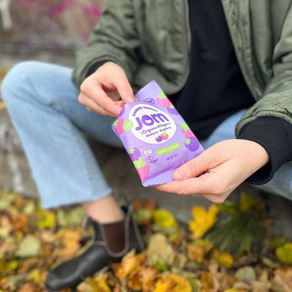 Gourmet gummies - Sour Blueberry & Raspberry 70g / Gourmet ζελεδάκια - Ξινό μύρτιλο και σμέουρο 70γρ