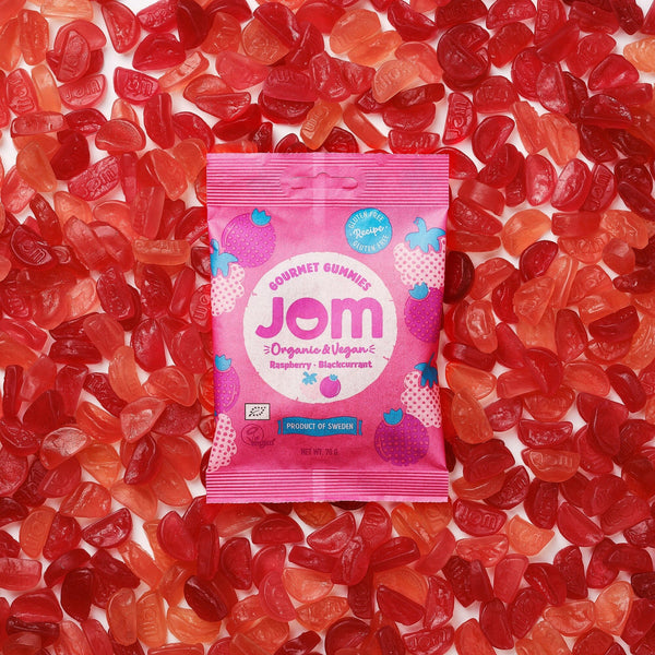 Gourmet gummies - Raspberry & Blackcurrant 70g / Gourmet ζελεδάκια - Σμέουρο & Φραγκοστάφυλο 70γρ