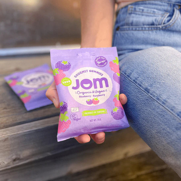 Gourmet gummies - Sour Blueberry & Raspberry 70g / Gourmet ζελεδάκια - Ξινό μύρτιλο και σμέουρο 70γρ