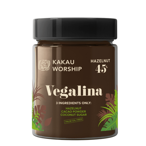 Vegalina Classic /  Βιολογική πραλίνα φουντουκιού 45% - Fair Trade & Organic