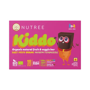 Organic Kids Snacks - Sweet Potato Brownie / Βιολογικά Παιδικά Σνακ - Μπράουνι Γλυκοπατάτας - Kiddo