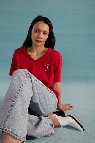 LE MEILLEUR POUR LA FAIM - Breastfeeding/Nursing t-shirt / Μπλουζά θηλασμού