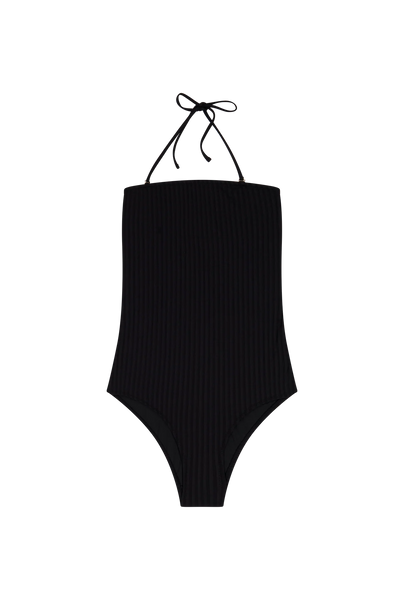 One-Piece Strapless Swimsuit  / Ολόσωμο μαγιό χωρίς τιράντες - Black