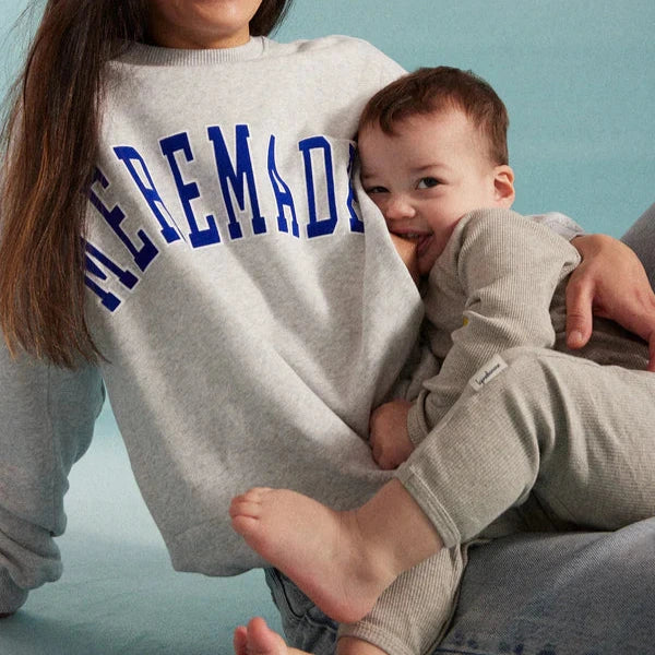Sweat MERE-MADE gris- Breastfeeding/Nursing Sweatshirt / Φούτερ θηλασμού