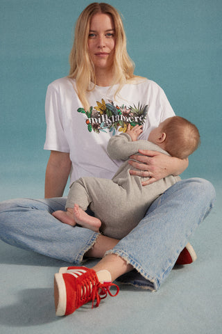 Tee-shirt MILKTAMÈRE - Breastfeeding/Nursing t-shirt / Μπλουζά θηλασμού