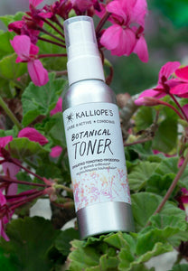 Organic Herbal Facial Toner / Βιολογικό τονωτικό προσώπου με βότανα Kalliope's - 100ml