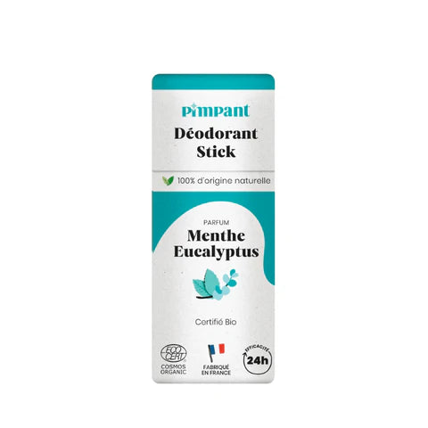 Solid Mint Eucalyptus Deodorant for Sensitive Skin / Στερεό αποσμητικό με μέντα και ευκάλυπτο για ευαίσθητο δέρμα