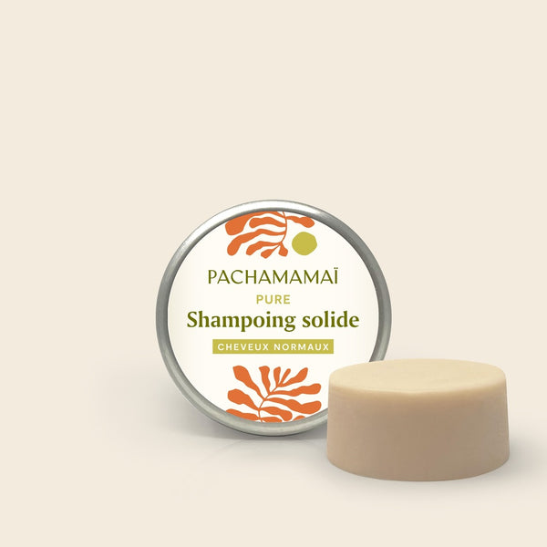 Pachamamai Solid Shampoo for Normal Hair - Pure / Pachamamai Στερεό Σαμπουάν για Κανονικά Μαλλιά - Pure