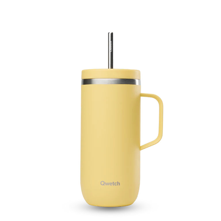 Insulated Cold Cup / Cold Θερμός από ανοξείδωτο ατσάλι (600 ml) - Pastel Lemon