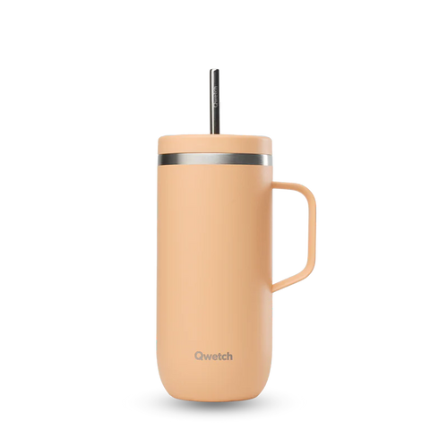 Insulated Cold Cup / Cold Θερμός από ανοξείδωτο ατσάλι (600 ml) - Pastel Apricot