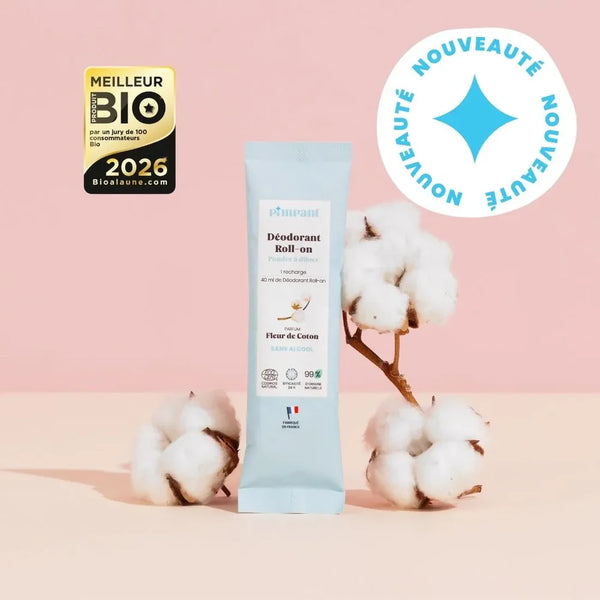 Cotton Flower Roll-On Deodorant Powder Refill / Ανταλλακτικό Αποσμητικού Roll-On σε σκόνη Cotton Flower