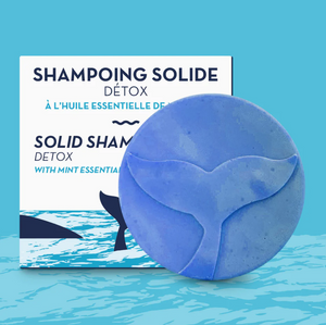 Detox Solid Shampoo - Mint Scent /  Στερεό Σαμπουάν Detox - Άρωμα Μέντας