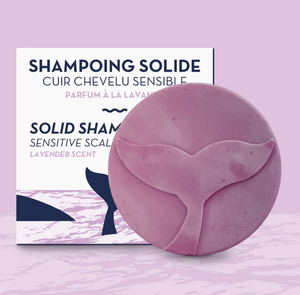 Sensitive Scalp Solid Shampoo - Lavender Scent /  Στερεό Σαμπουάν για ευαίσθητο τριχωτό - Άρωμα λεβάντας
