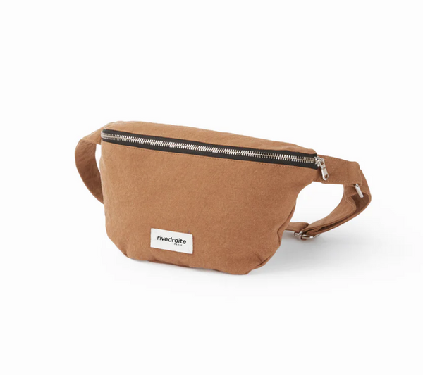 Custine THE WAIST BAG / Τζαντα Μπανανα - Recycled cotton Tobacco